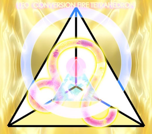 Feu de conversion du Lion Tetrahedron