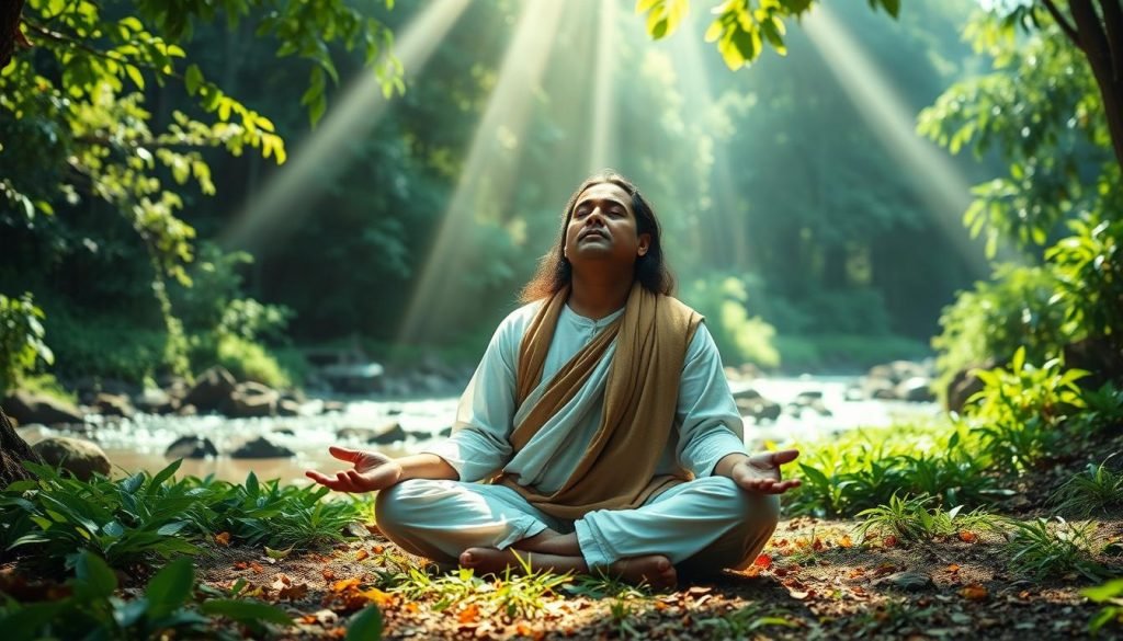 Paramahansa Yogananda en Inde