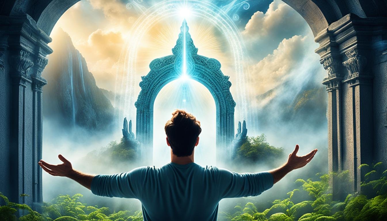 connexion divine, lien divin, relation au divin