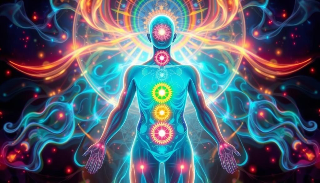 Centres énergétiques du corps humain