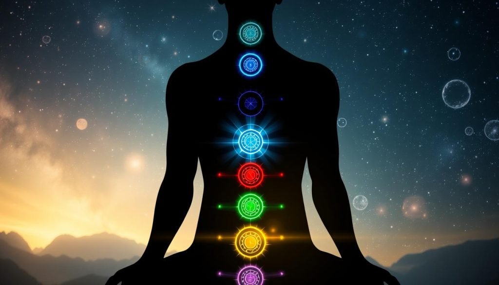 Les sept chakras principaux
