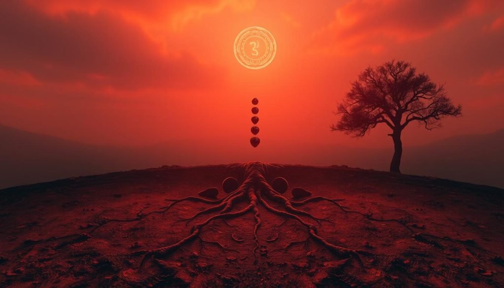 Symptômes chakra racine