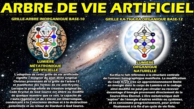 Illustration de l'arbre de vie artificiel