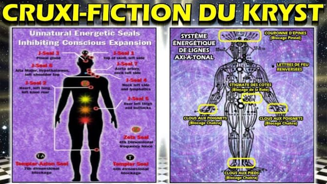 Illustration représentant la libération des implants extraterrestres sur la Terre.