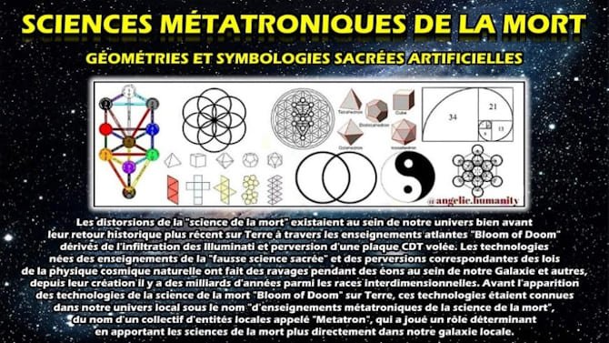 Illustration des sciences métatroniques explorant la spirale de Krystal et Fibonacci
