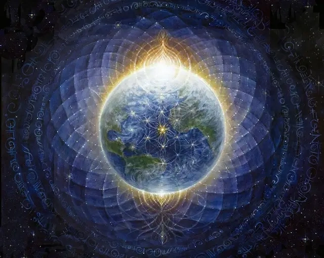 Illustration de la Matrice comme une matrice organique nourrissant la conscience.