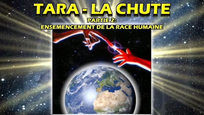 Illustration de l'ensemencement de la race humaine, révélant les secrets d'Amenti