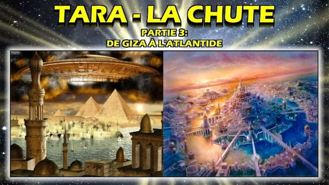 Illustration de la Grande Pyramide de Giza décrivant son rôle dans la chute de Tara.