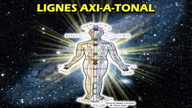Diagramme des lignes Axi-A-Tonal pour l'harmonisation énergétique